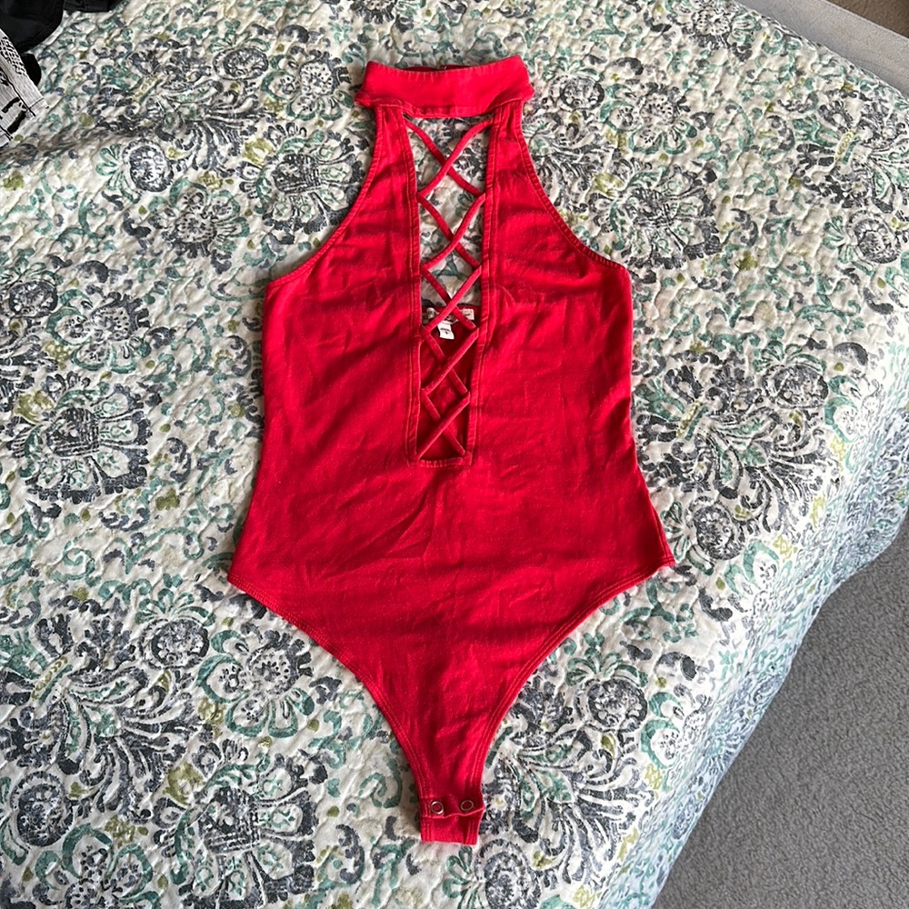 Red Bodysuit